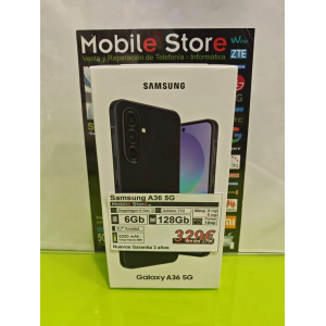 SAMSUNG A36 5G 6GB/128GB Negro